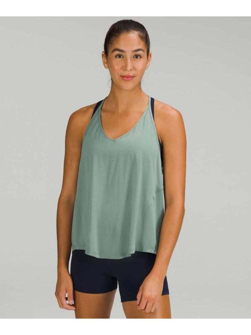 Lululemon approx size 4 or 6 Modal-Silk Yoga Tank Top